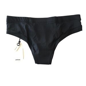 Prana Upswell Swim Bottom Black Quick Dry Chlorine Resistant UV Protection‎